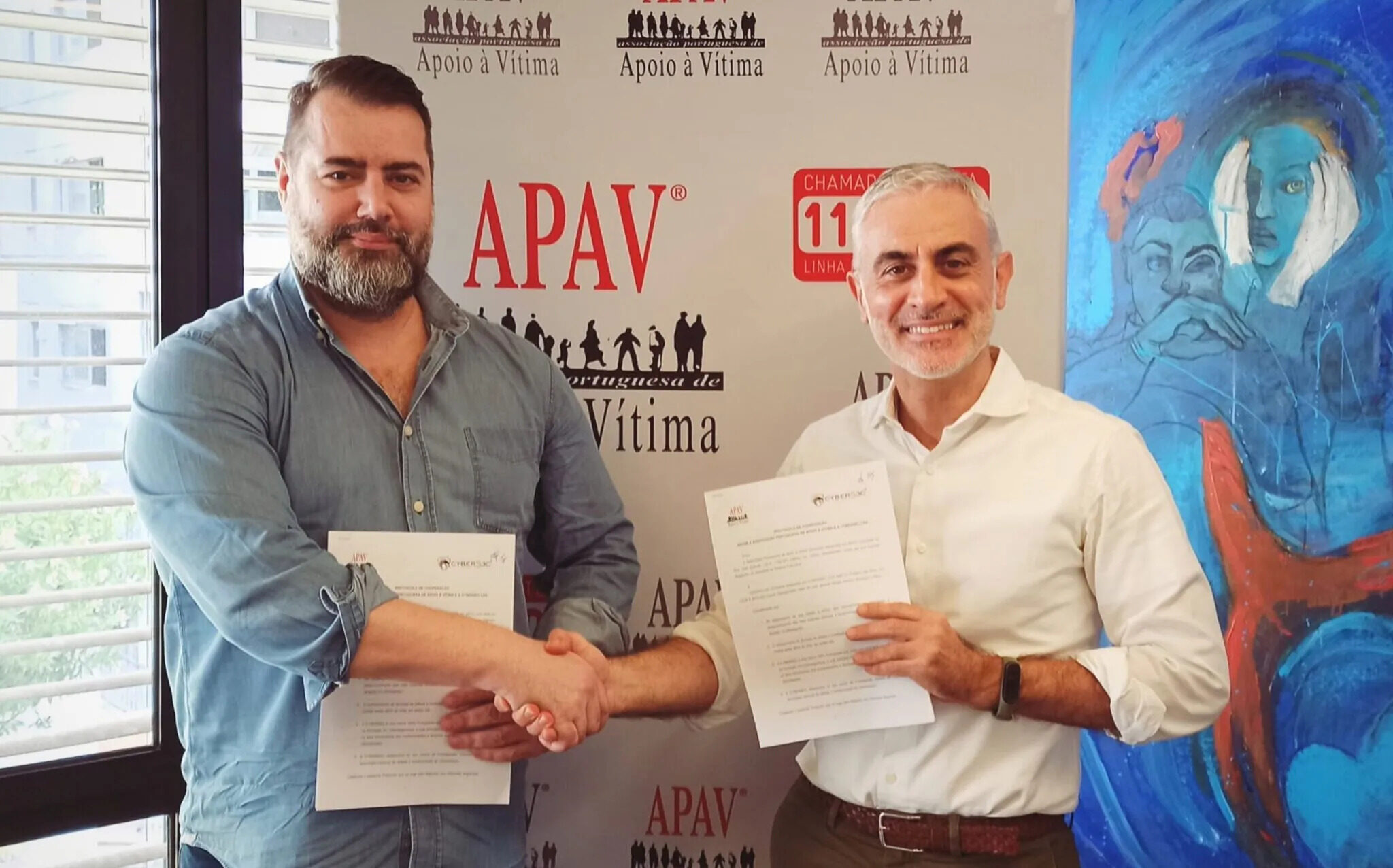 Protocolo de cooperação com a APAV